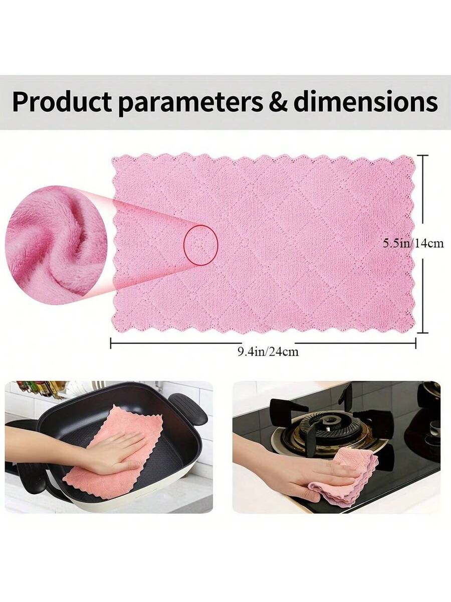 Kitchen Baking - 10pcs Kitchen Towels Set Dishcloths For