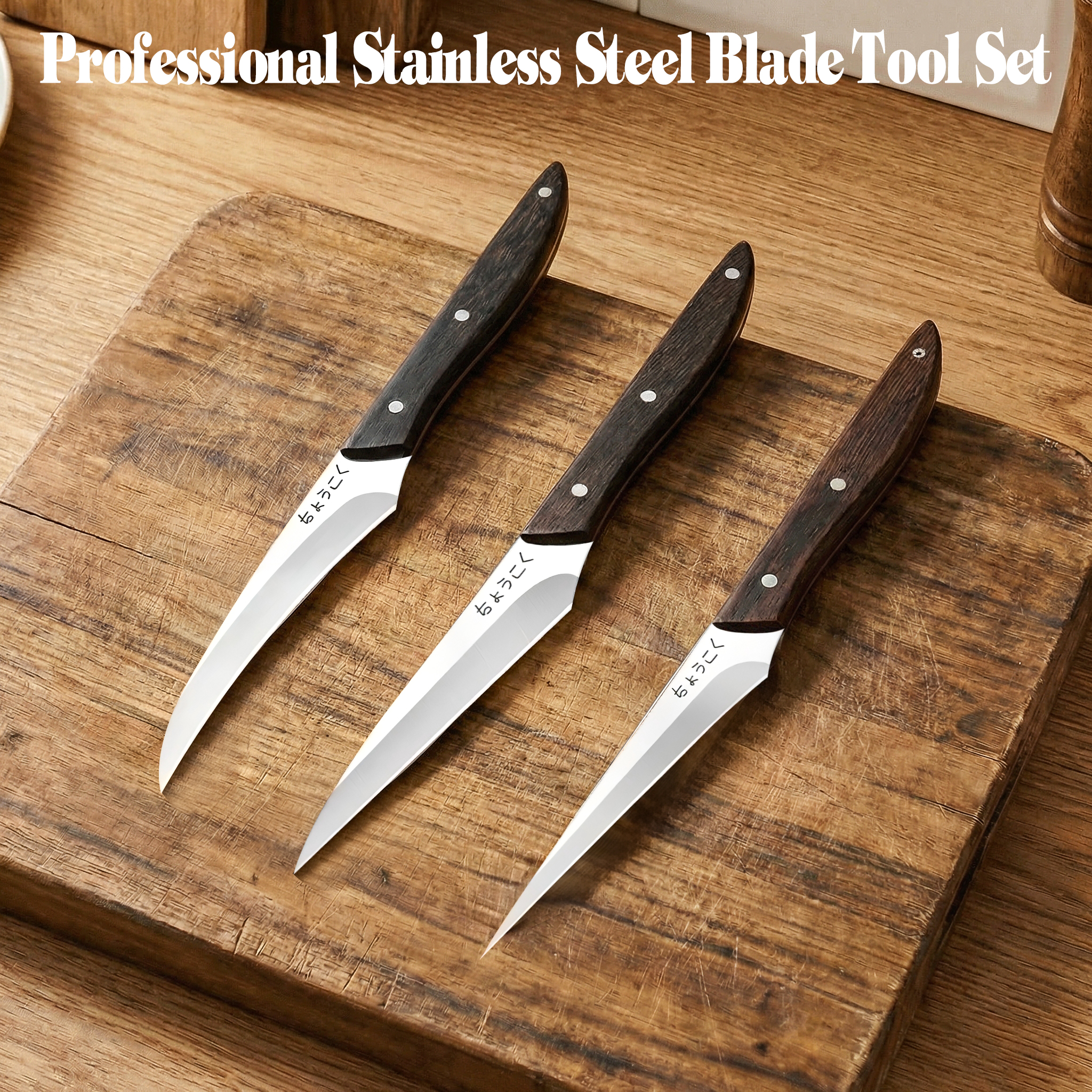 Kitchen Baking Utensil Set - Upgraded Multi-Function Kitchen Fruit&Paring Knife Set