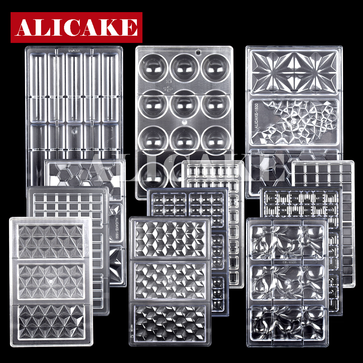 Kitchen Baking Products - Chocolate Mould Polycarbonate Candy Chocolate Bar
