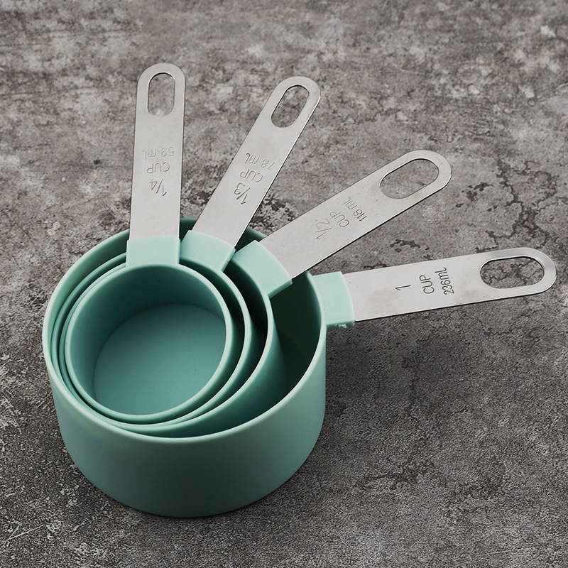 8PCS Measuring Cups Spoons Set - Kitchen Q ulasan dan harga