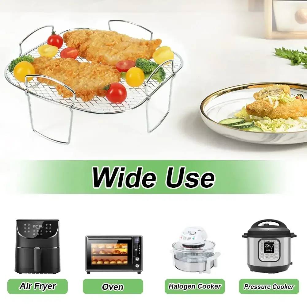 Metal Square/Round/Rectangle O - Kitchen Baking Tray Rack ulasan dan harga