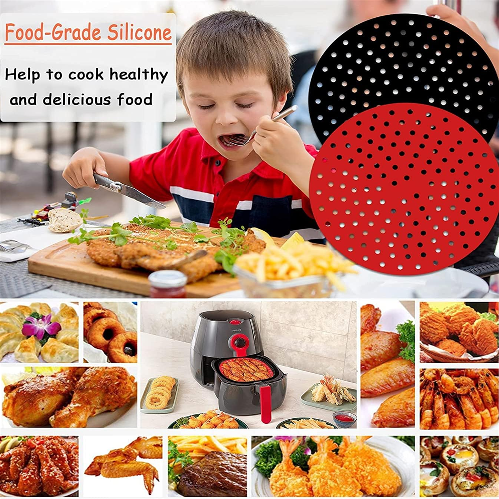 Reusable Air Fryer Pad, Silico - Kitchen Baking Products ulasan dan harga