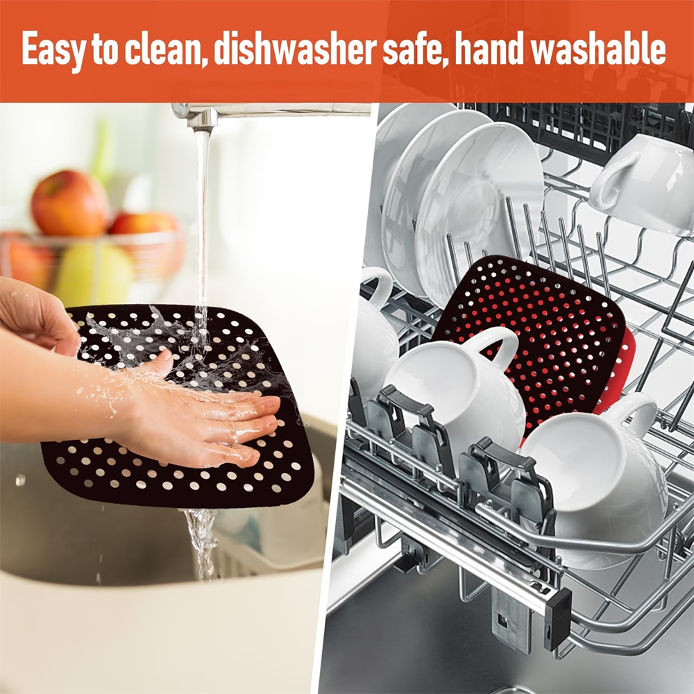 Reusable Air Fryer Pad, Silico - Kitchen Baking Products ulasan dan harga
