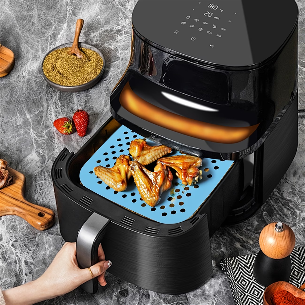 Reusable Air Fryer Pad, Silico - Kitchen Baking Products ulasan dan harga