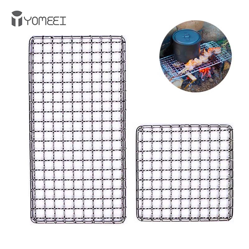 YOMEEI 2Pcs Stainless Steel BB - Kitchen Baking Tray Rack ulasan dan harga