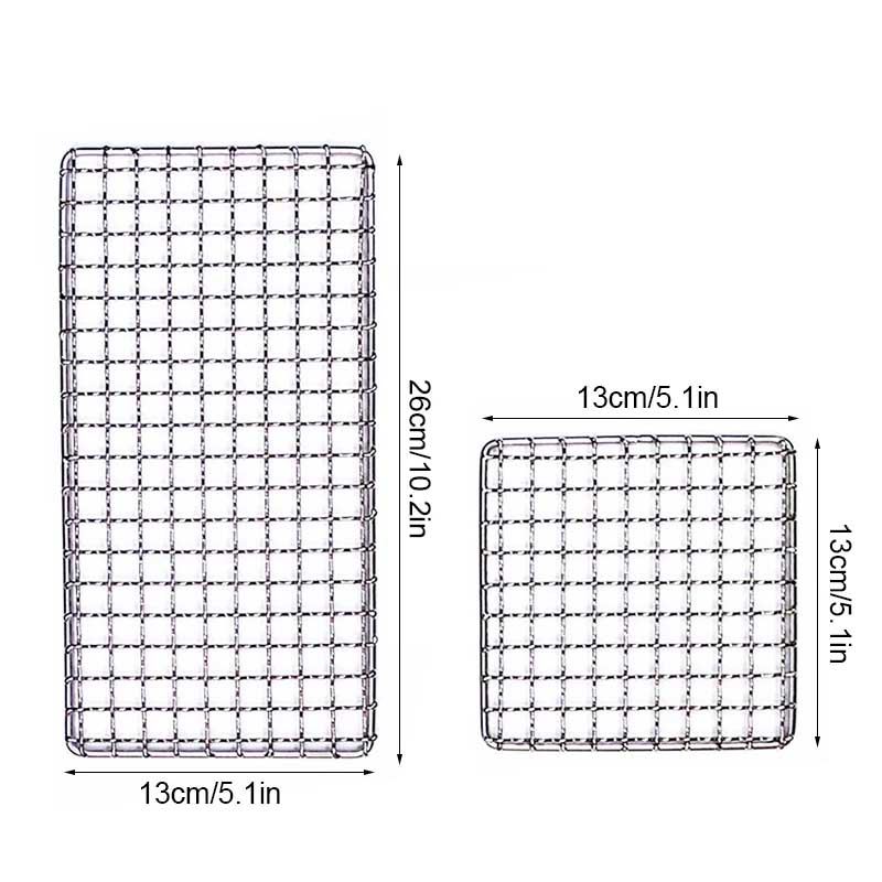 YOMEEI 2Pcs Stainless Steel BB - Kitchen Baking Tray Rack ulasan dan harga