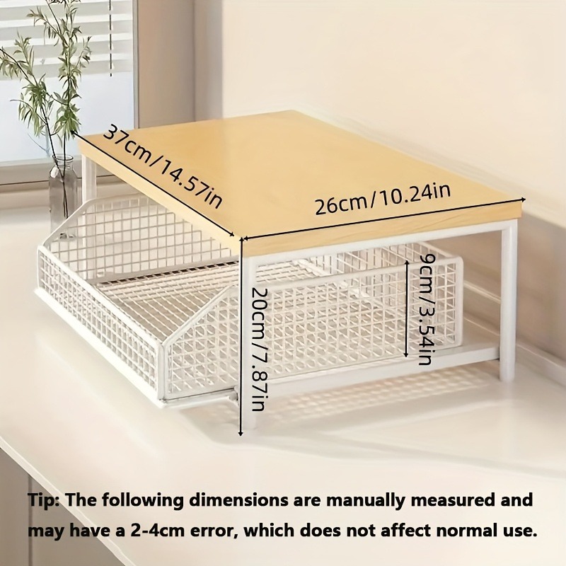 1pc Vertical Standing Shelf Mu - Kitchen Baking Drawer ulasan dan harga