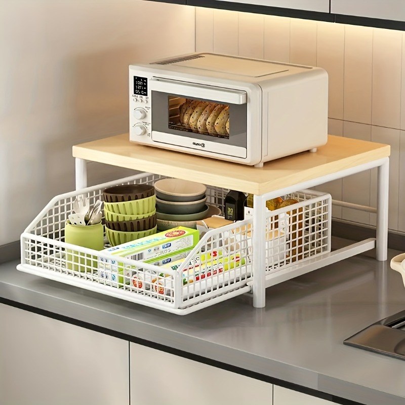 1pc Vertical Standing Shelf Mu - Kitchen Baking Drawer ulasan dan harga