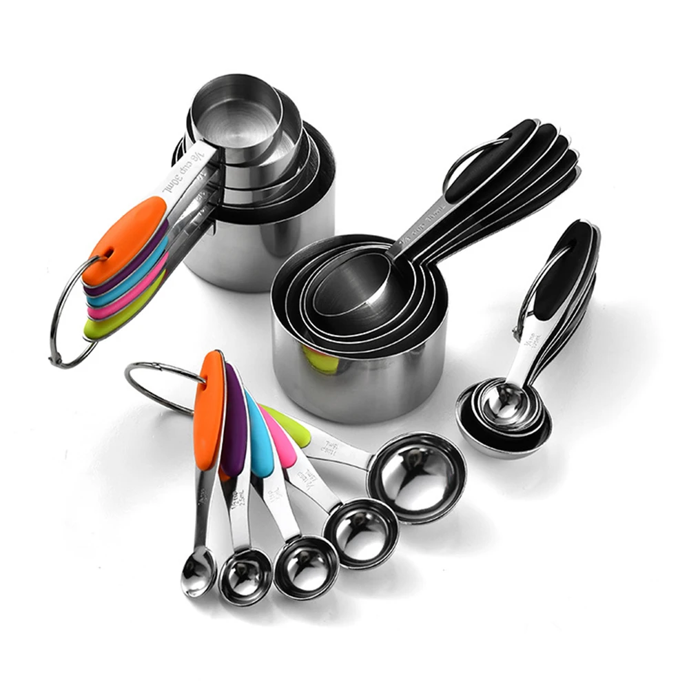 5/10Pcs Stainless Steel Measur - Kitchen Q ulasan dan harga