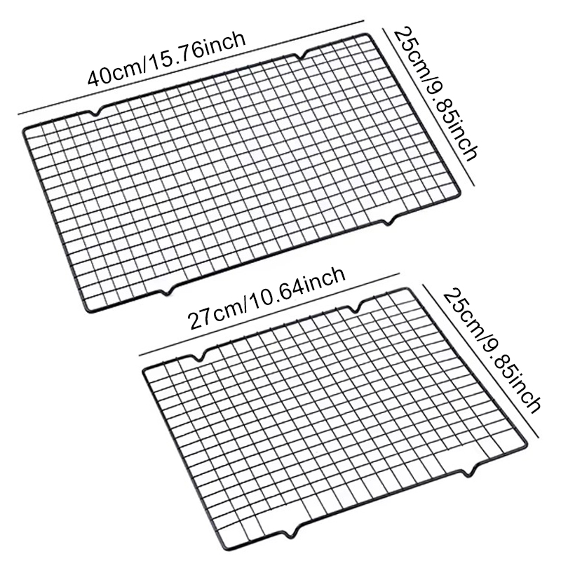 1/2pcs Cake Cooling Rack Small - Kitchen Baking Tray Rack ulasan dan harga