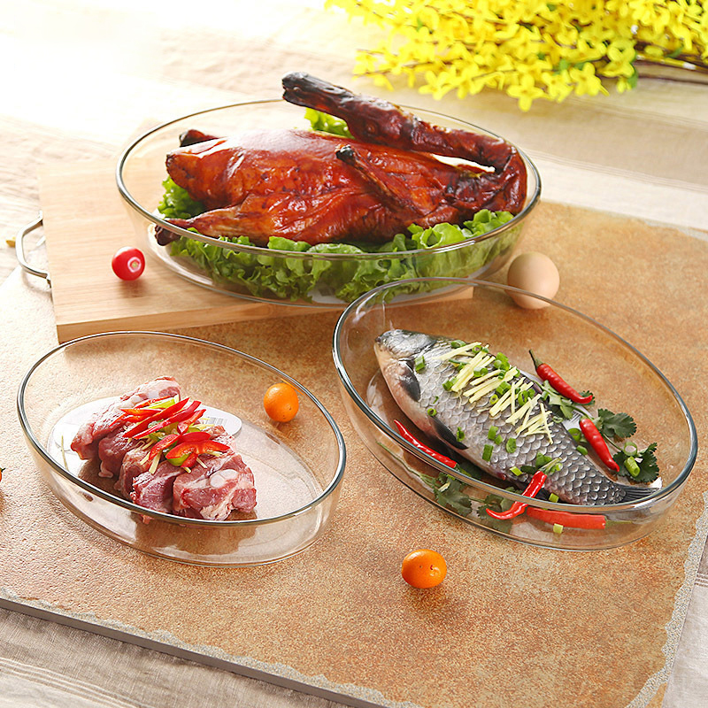 Hxglass Kitchen Products 1.0L- - Kitchen Glass Baking Set ulasan dan harga
