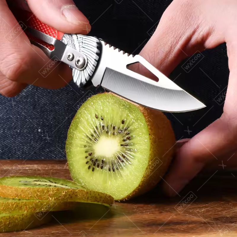 WXCOO Folding Knife Stainless  - Kitchen Q ulasan dan harga