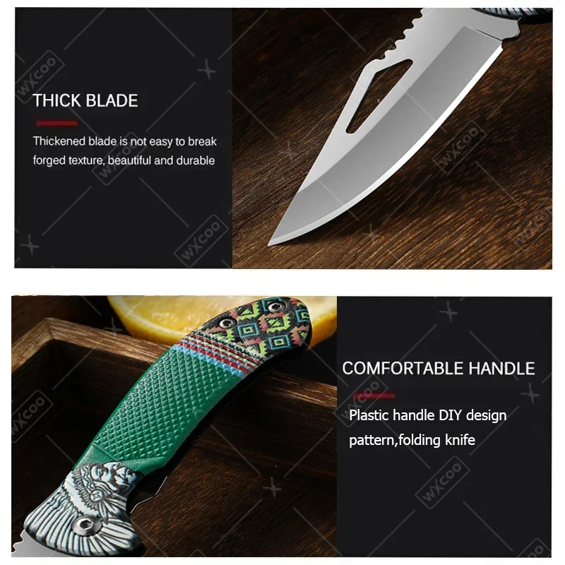 WXCOO Folding Knife Stainless  - Kitchen Q ulasan dan harga