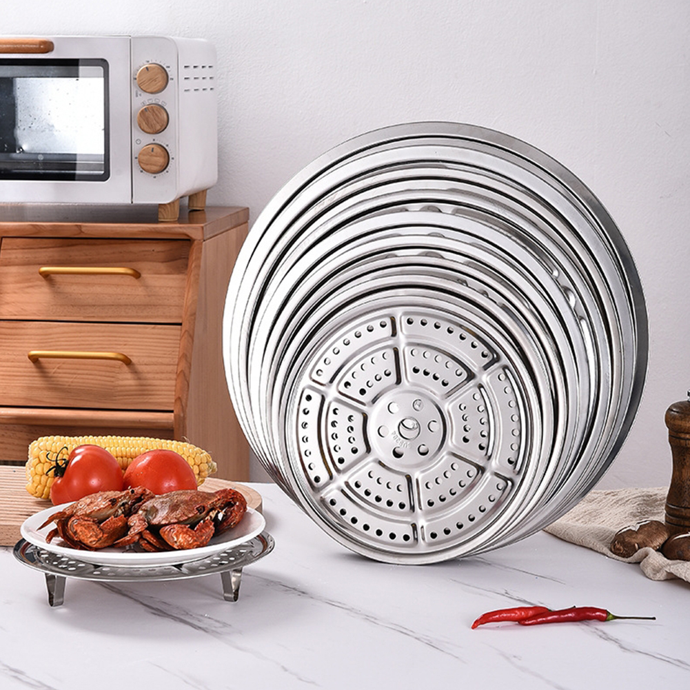 1pc Steamer Tray 304 Stainless - Kitchen Baking Tray Rack ulasan dan harga