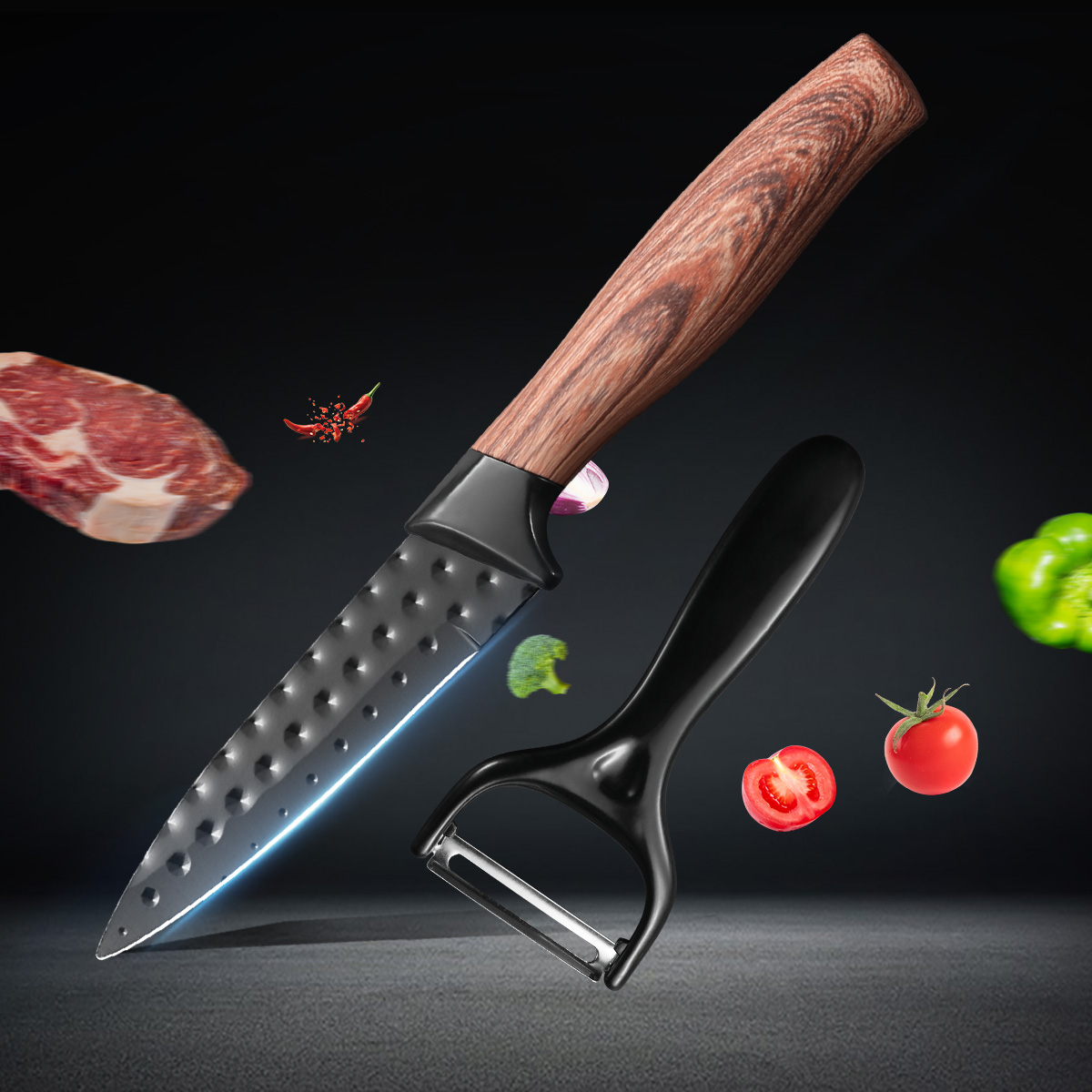 Stainless Steel Fruit Knife Pa - Kitchen Baking Utensil Set ulasan dan harga