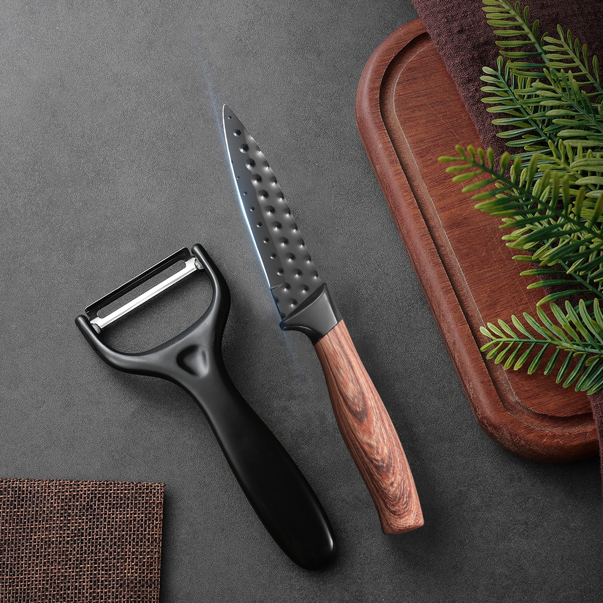 Stainless Steel Fruit Knife Pa - Kitchen Baking Utensil Set ulasan dan harga