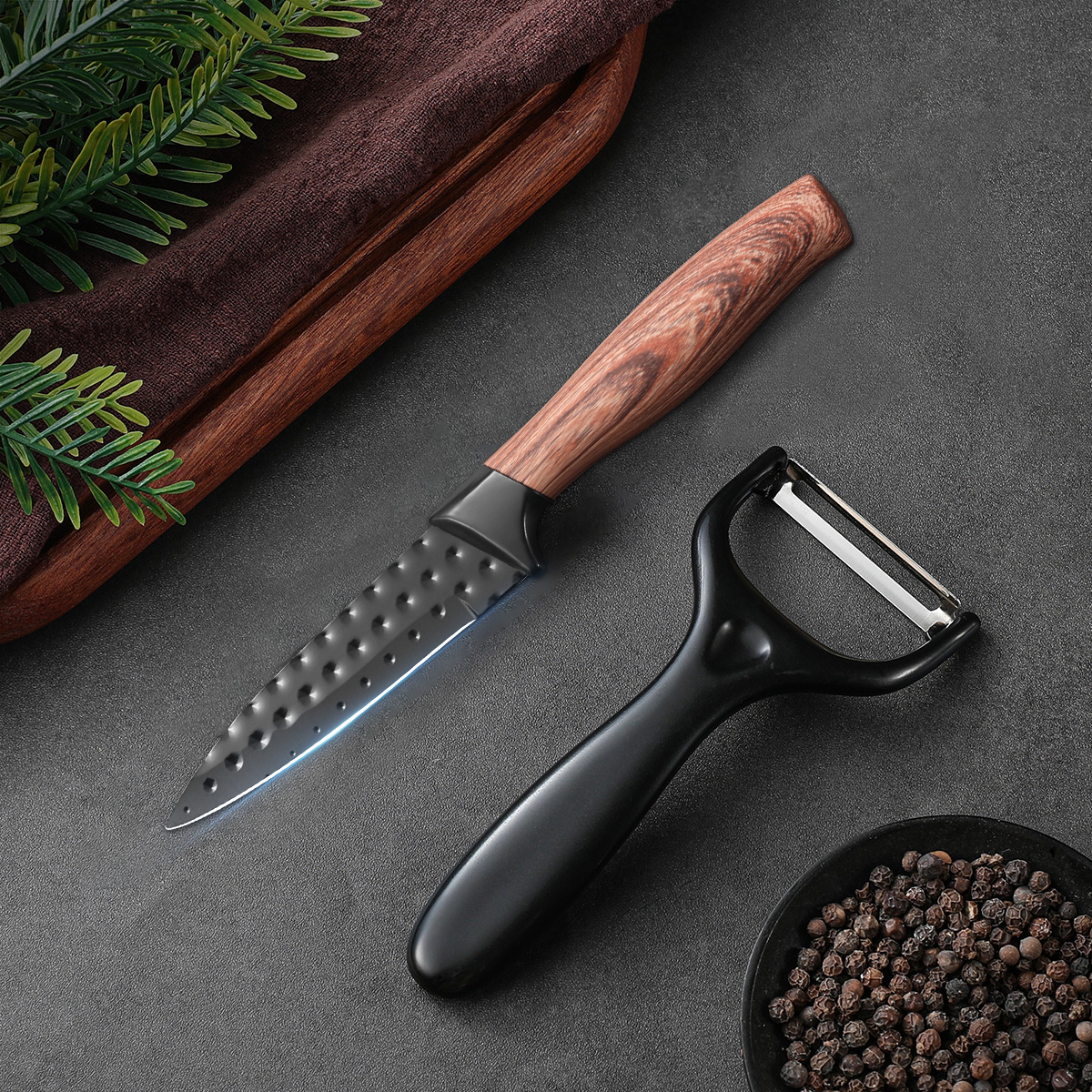 Stainless Steel Fruit Knife Pa - Kitchen Baking Utensil Set ulasan dan harga