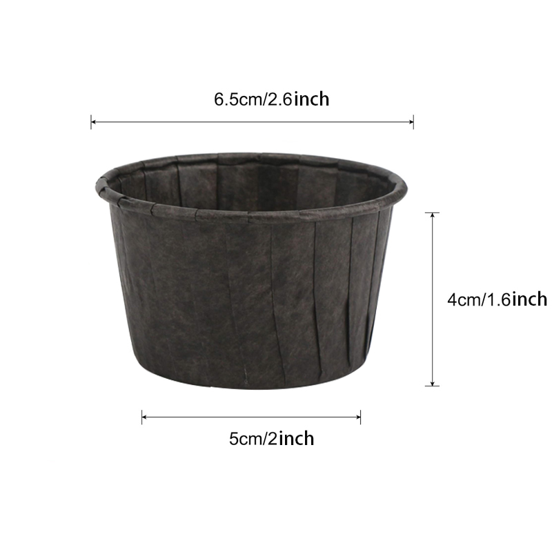 25Pcs Rolled Edge Cake Cups, W - Kitchen Baking Paper ulasan dan harga
