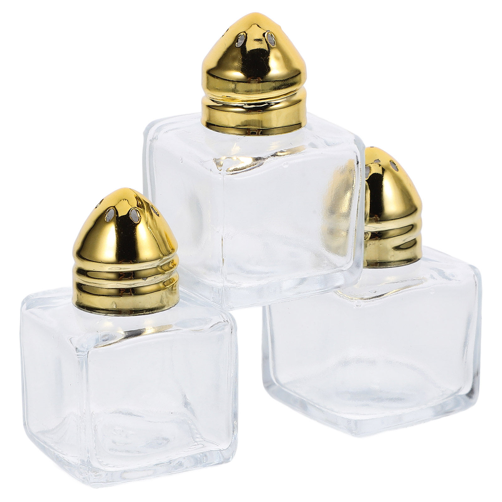 3Pcs Glass Condiment Bottles S - Kitchen Glass Baking Set ulasan dan harga
