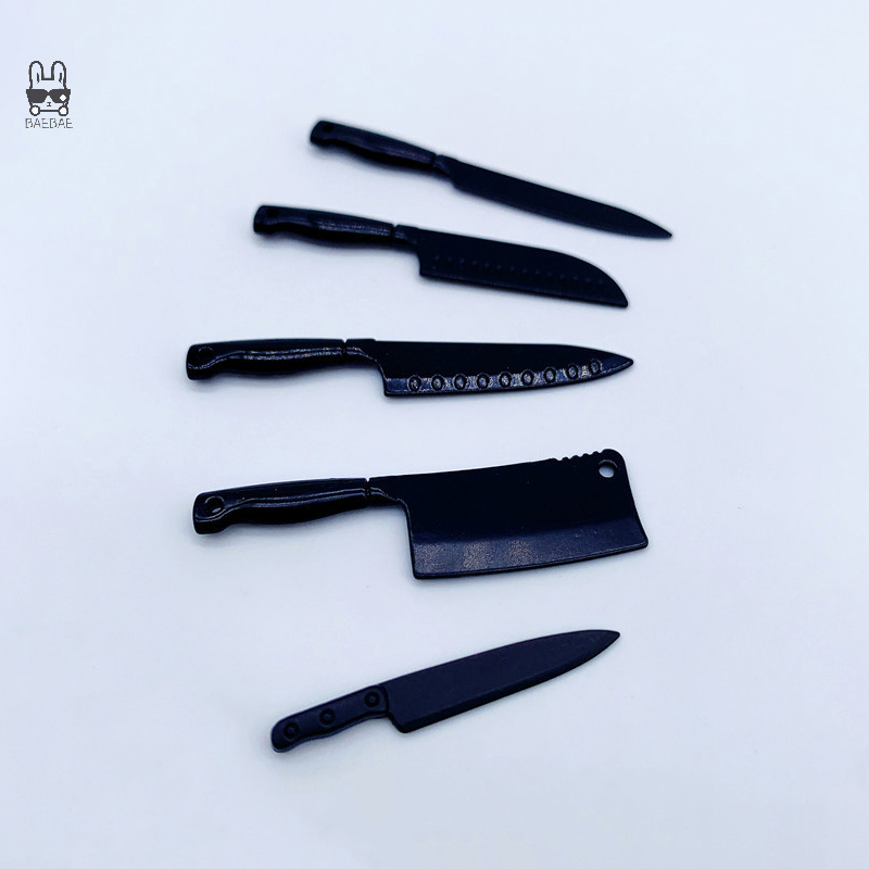 1/12 Dollhouse Mini Knives Mod - Kitchen Q ulasan dan harga