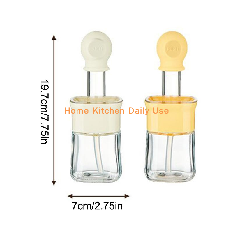 portableOil Dispenser Bottle w - Kitchen Glass Baking Set ulasan dan harga