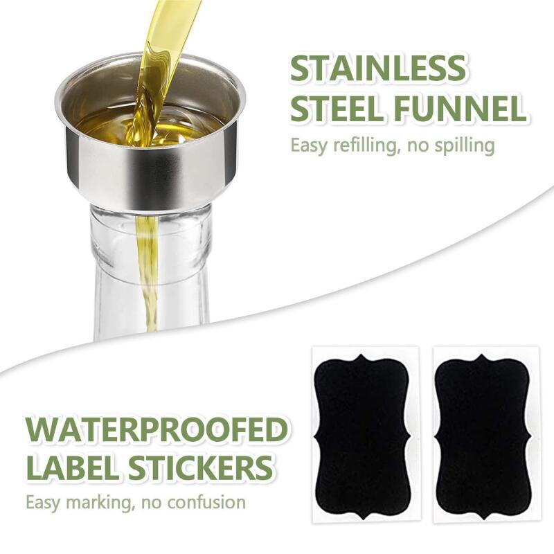 Kitchen Glass Oil Vinegar Disp - Kitchen Glass Baking Set ulasan dan harga