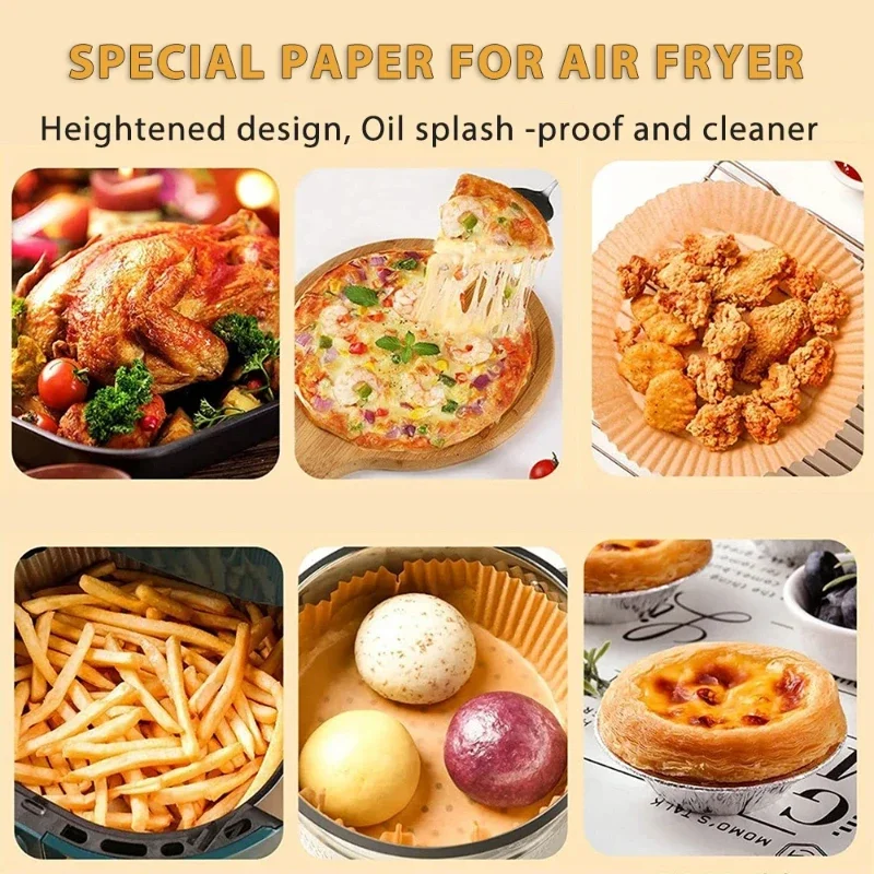 50/300PCS Air Fryer Disposable - Kitchen Q ulasan dan harga