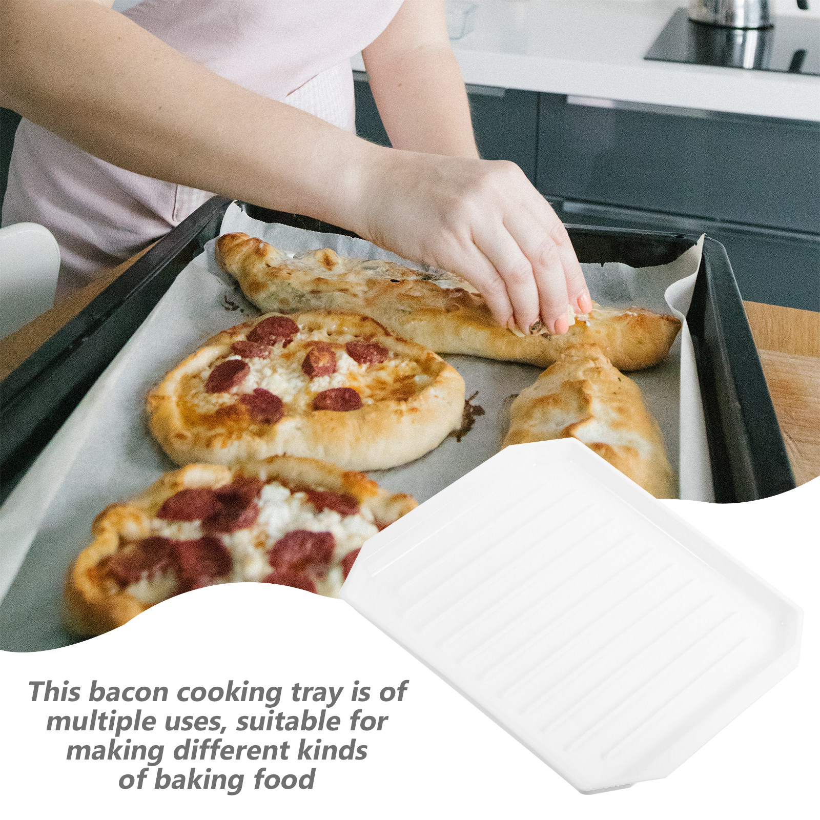 Bacon Rack Steam Oven Multipur - Kitchen Baking Tray Rack ulasan dan harga