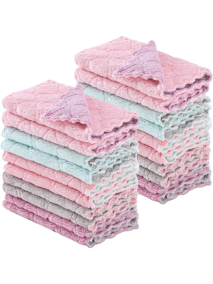 10pcs Kitchen Towels Set Dishc - Kitchen Baking ulasan dan harga