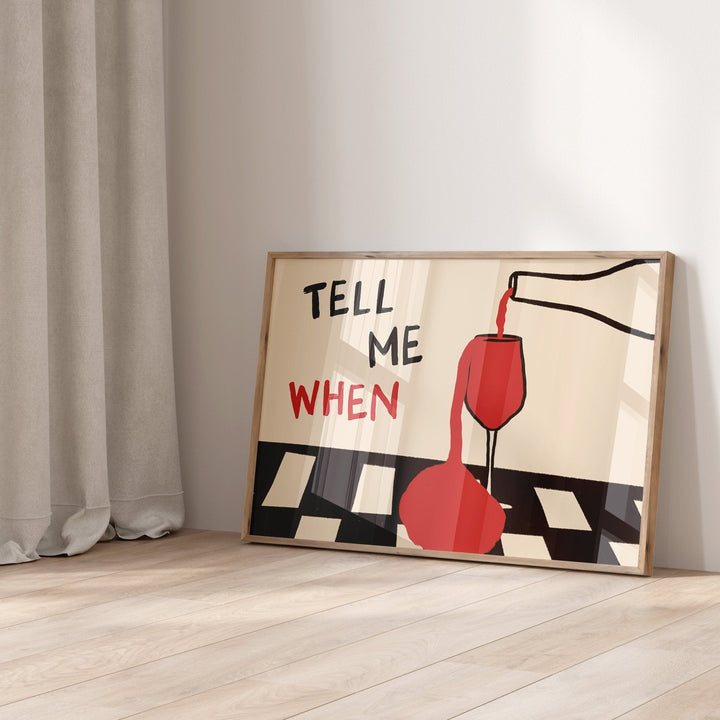 Vintage Tell Me When Drink Can - Kitchen Q ulasan dan harga