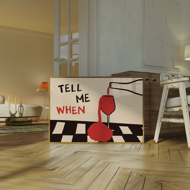 Vintage Tell Me When Drink Can - Kitchen Q ulasan dan harga