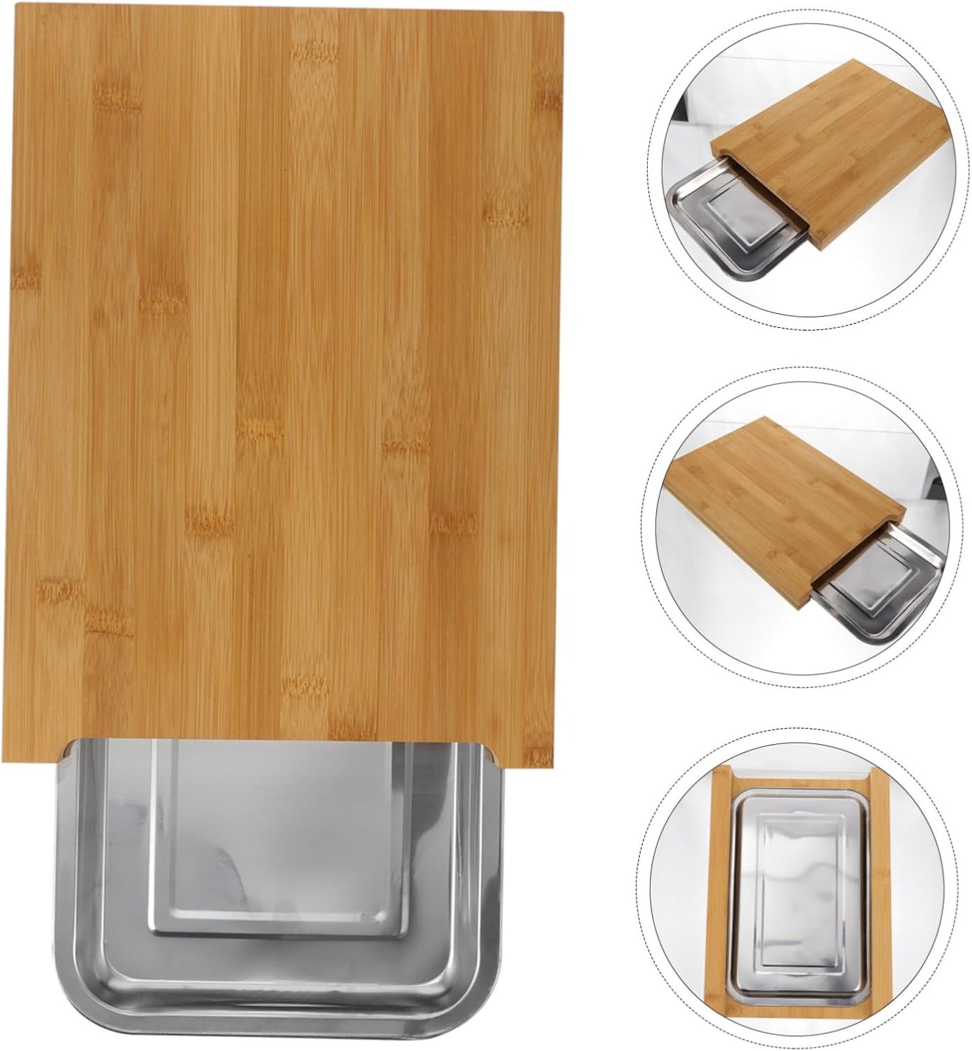 Bamboo Cutting Board Household - Kitchen Baking Drawer ulasan dan harga