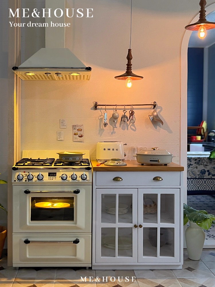 1:6 Alloy Stove Oven Range Hoo - Kitchen Q ulasan dan harga