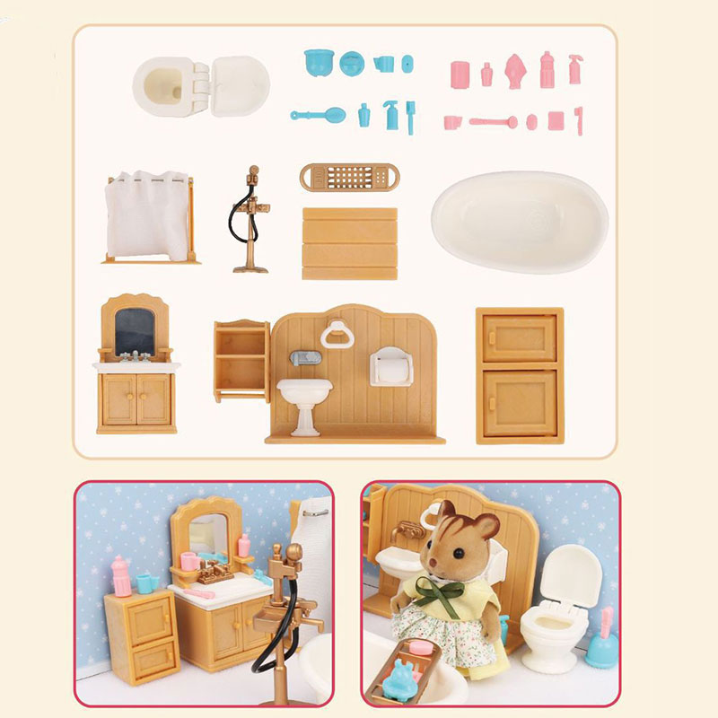 Dollhouse Miniature Gift box p - Kitchen Q ulasan dan harga