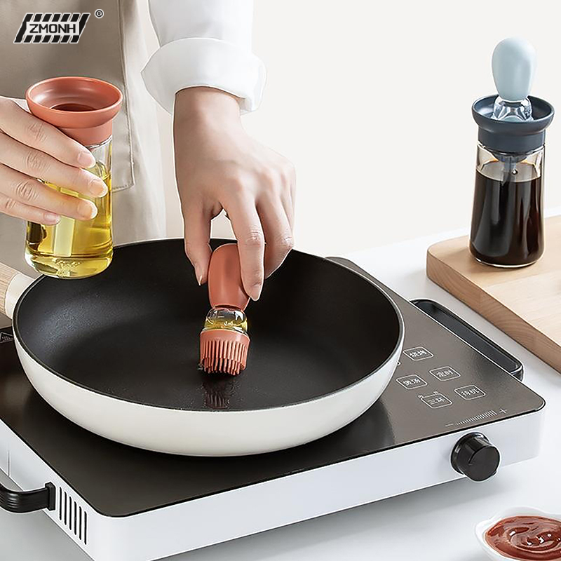 [H]2 In 1 Silicone Dropper Mea - Kitchen Glass Baking Set ulasan dan harga