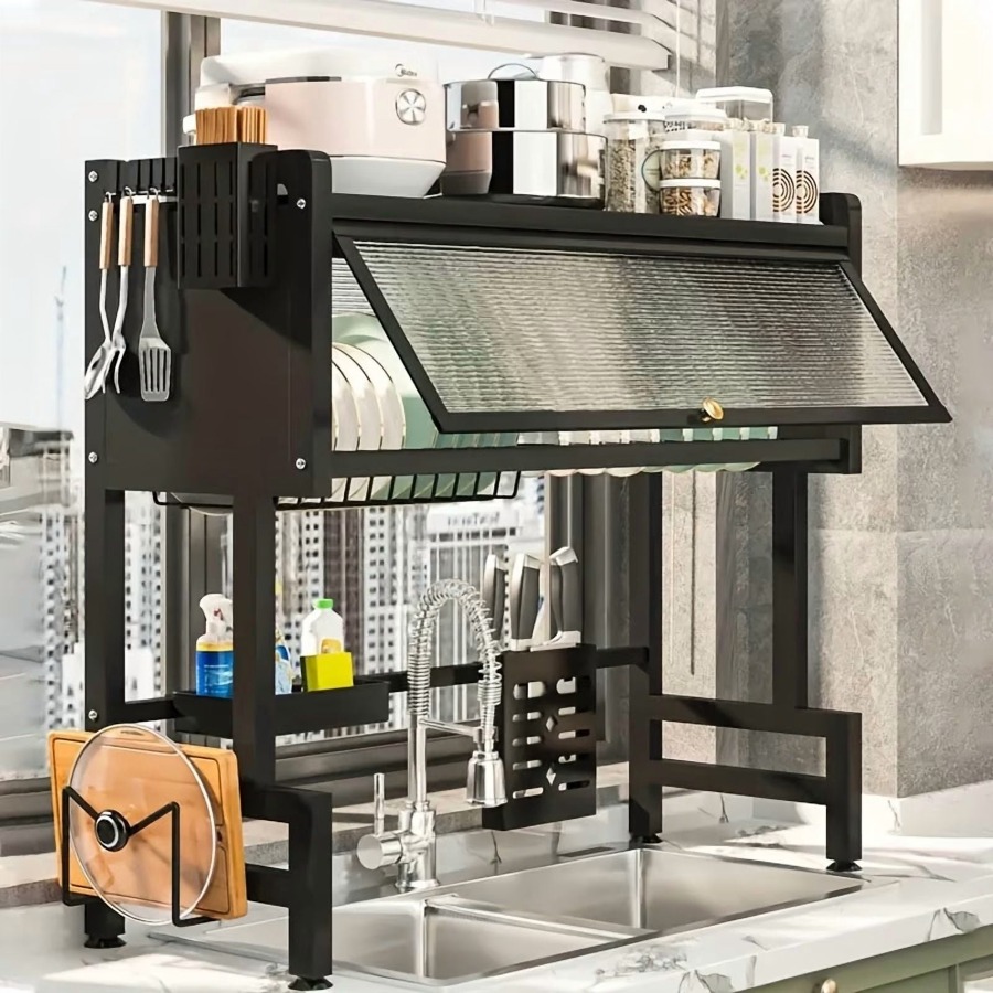 Multi-Tier Dish Drying Rack wi - Kitchen Utensils ulasan dan harga