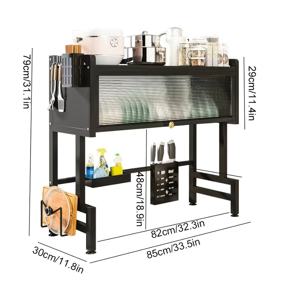 Multi-Tier Dish Drying Rack wi - Kitchen Utensils ulasan dan harga