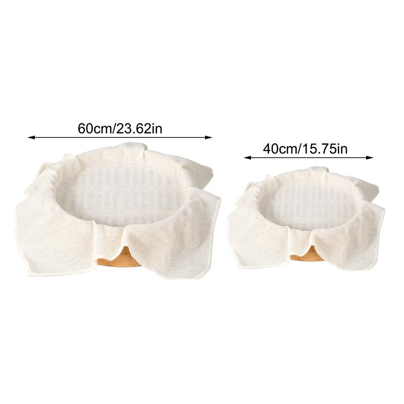 3Pcs 40/60CM Cloth Steamed Ric - Kitchen Baking Drawer ulasan dan harga
