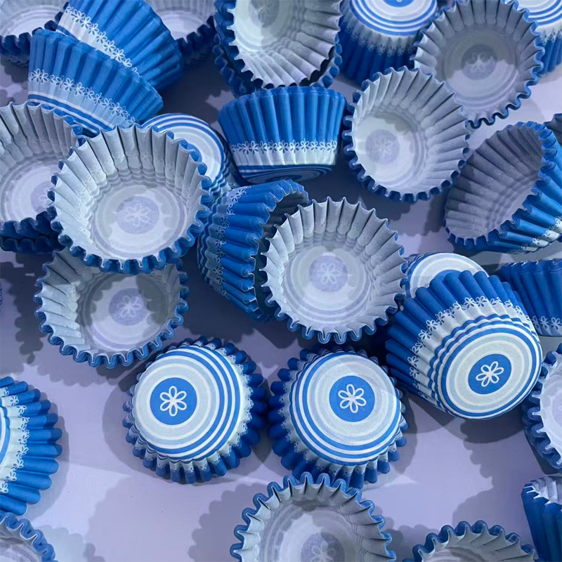 200Pcs/500Pcs/1000Pcs Blue Flo - Kitchen Baking Paper ulasan dan harga