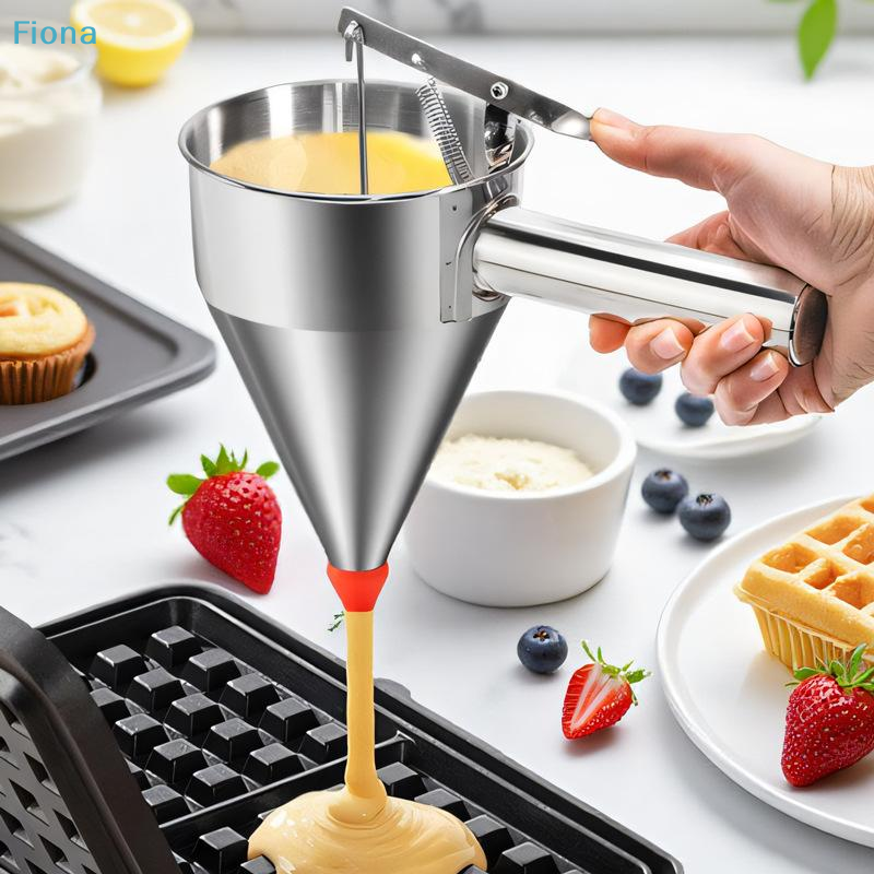 ✔Stainless Steel Funnel Dispen - Kitchen Baking Tray Rack ulasan dan harga