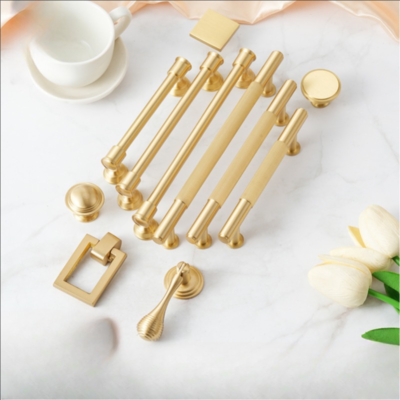 Solid Brass Cabinet Handle/Min - Kitchen Baking Drawer ulasan dan harga