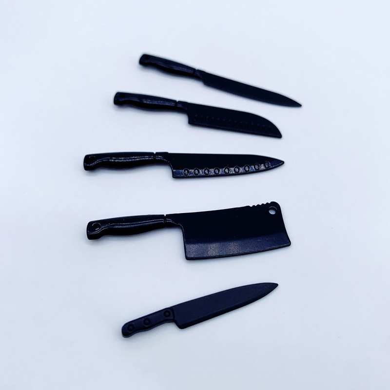 1/12 Dollhouse Mini Knives Mod - Kitchen Utensils ulasan dan harga