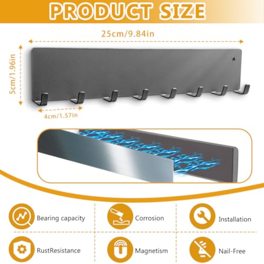 Magnetic Key Holder for Frideg - Kitchen Utensils ulasan dan harga