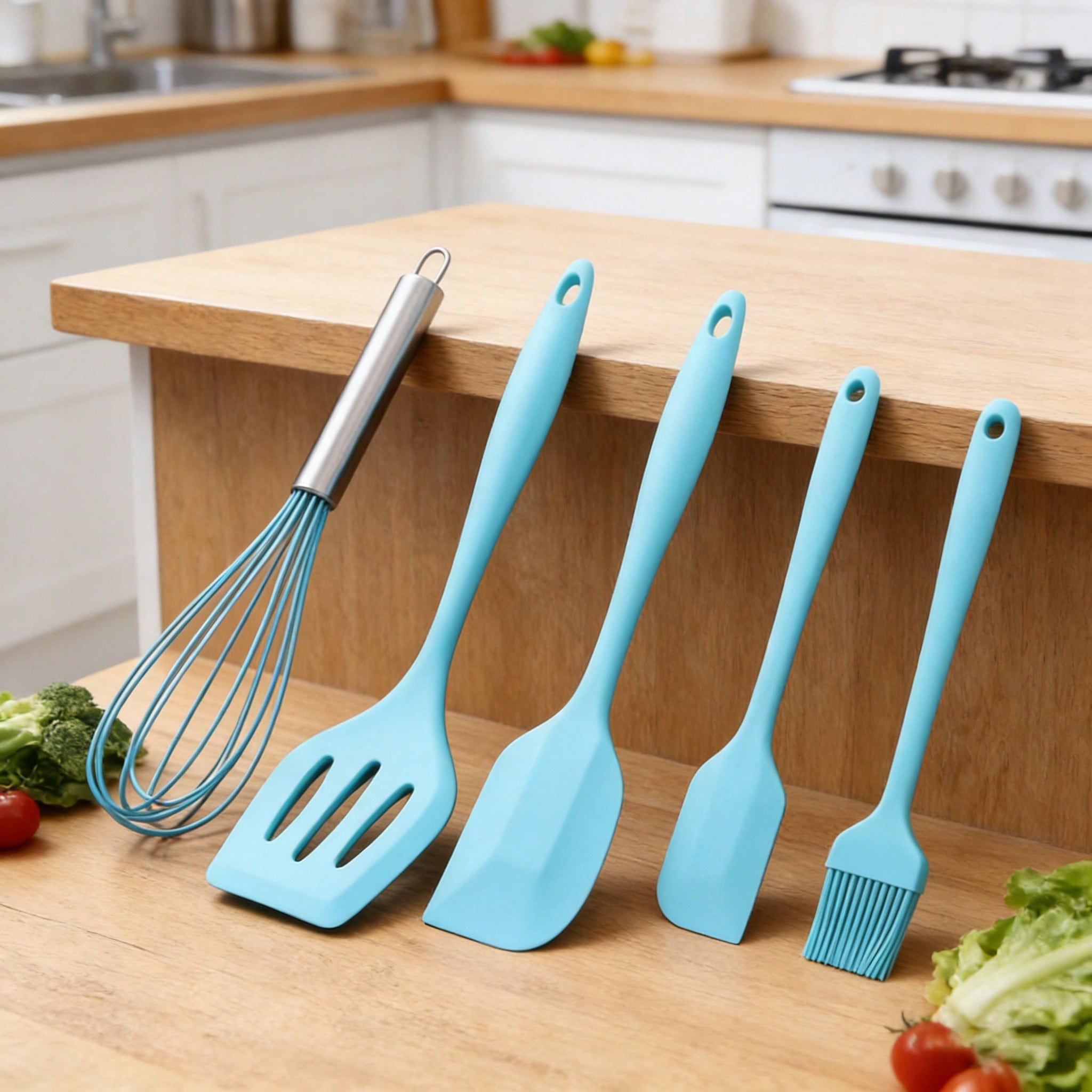 Silicone Cooking Utensils Set, - Kitchen Baking Utensil Set ulasan dan harga