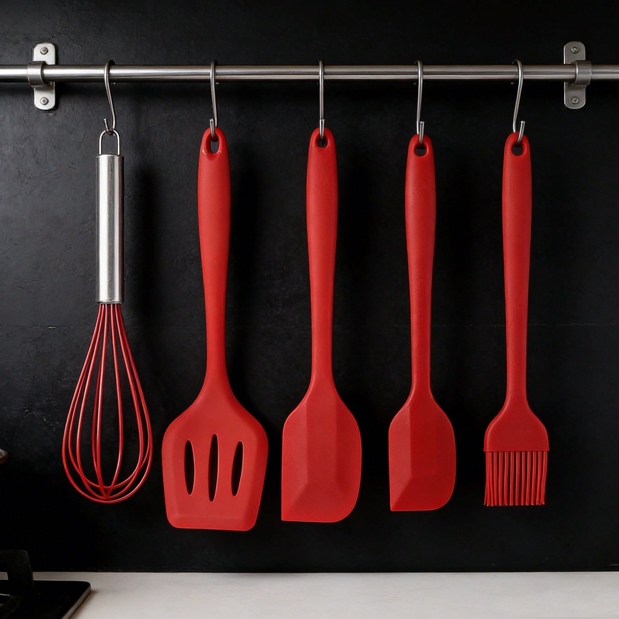 Silicone Cooking Utensils Set, - Kitchen Baking Utensil Set ulasan dan harga
