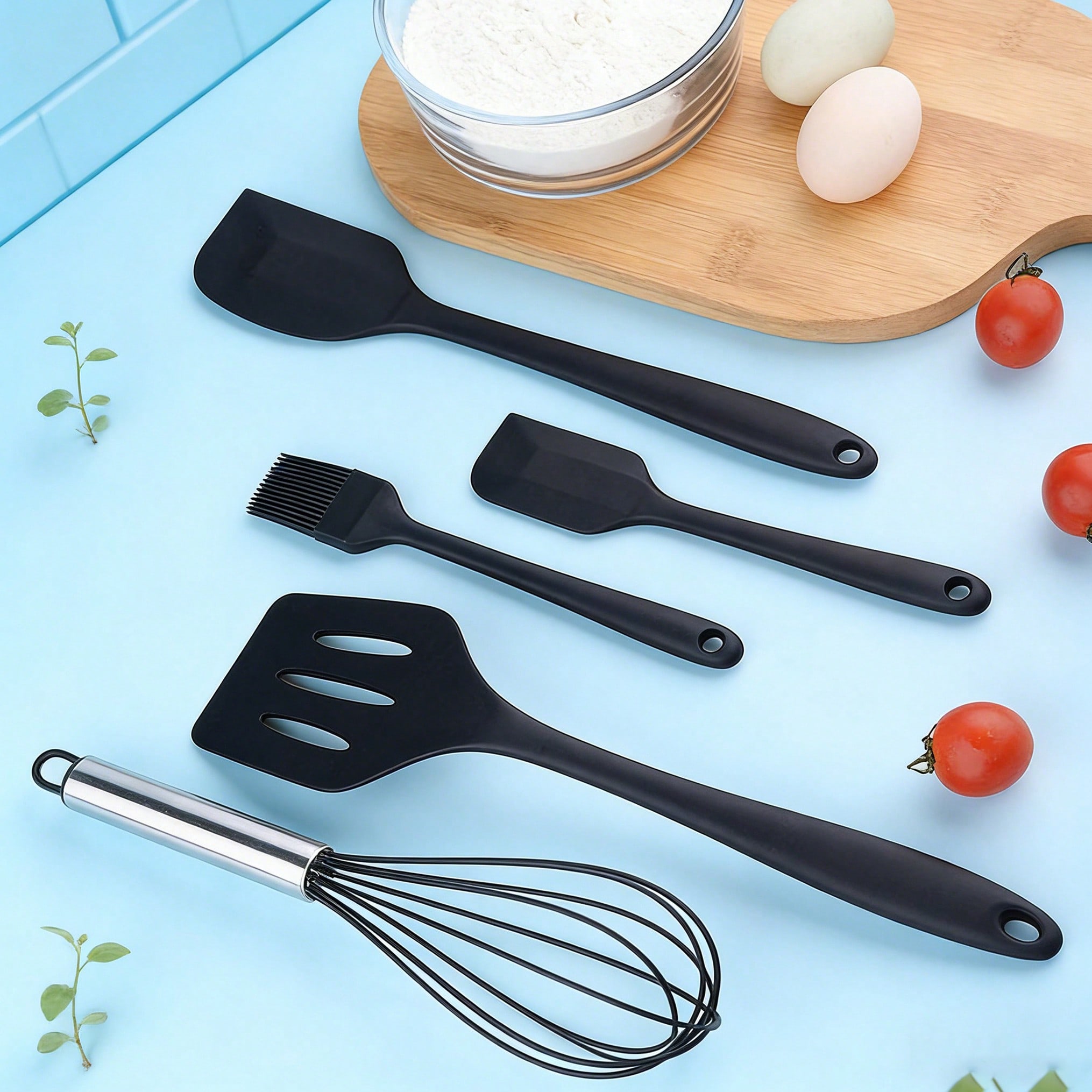 Silicone Cooking Utensils Set, - Kitchen Baking Utensil Set ulasan dan harga