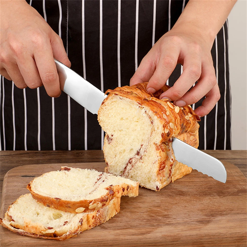 Bread knife Hollow handle stai - Kitchen Baking Products ulasan dan harga