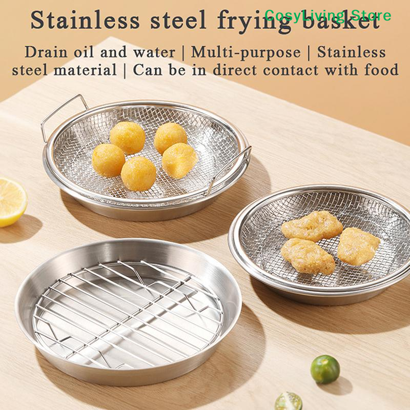 [CL]Stainless Steel Drain Tray - Kitchen Baking Tray Rack ulasan dan harga