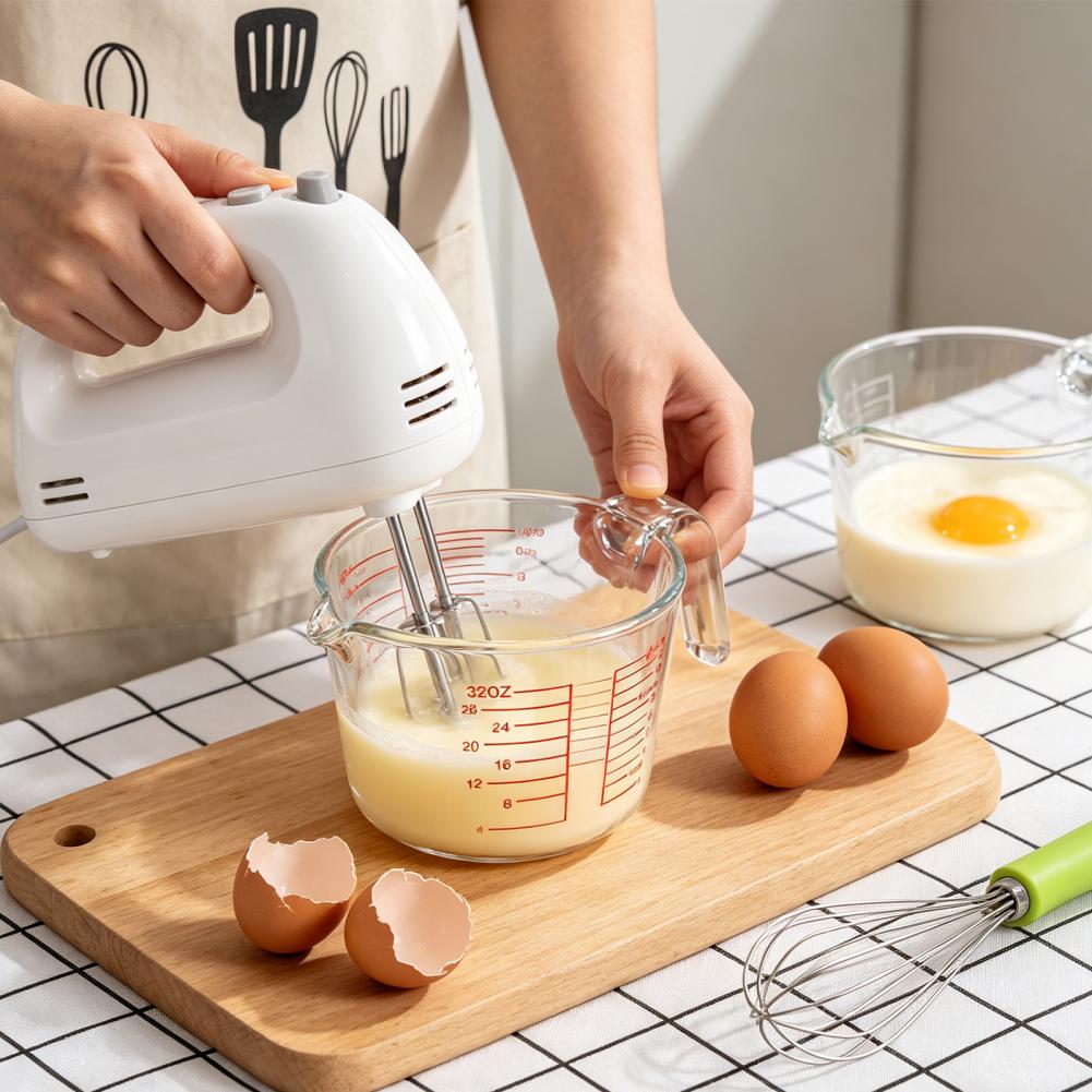 Liquid Measuring Cup Sturdy Me - Kitchen Glass Baking Set ulasan dan harga