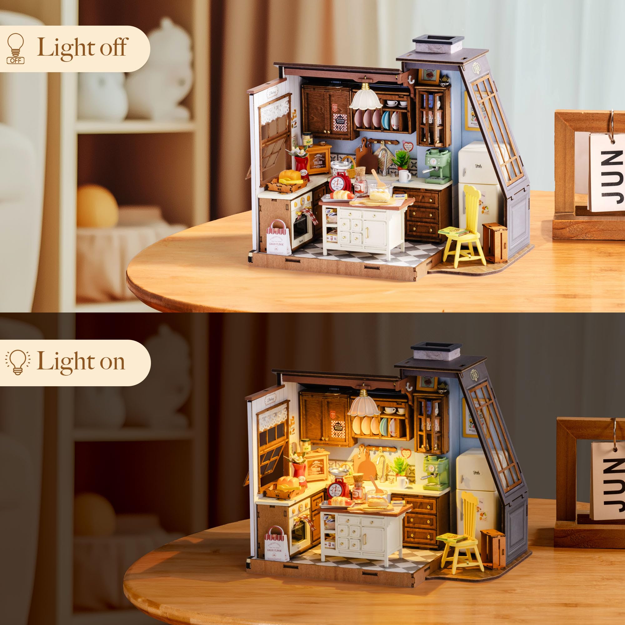 Rolife DIY Miniature House Kit - Baking Kitchen Rolife ulasan dan harga